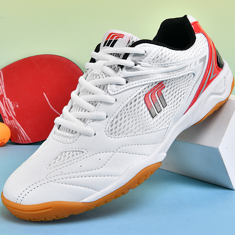 Table Tennis Online - ใหม่รองเท้าปิงปองสำหรับบุรุษและสตรีรองเท้าเทนนิสน้ำหนักเบาระบายอากาศได้รองเท้าคู่กีฬากลางแจ้งรองเท้าเดินป่ากันลื่นแฟชั่น