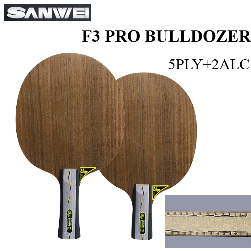 Table Tennis Pro - ไม้ปิงปอง SANWEI F3 PRO BULLDOZER รุ่น