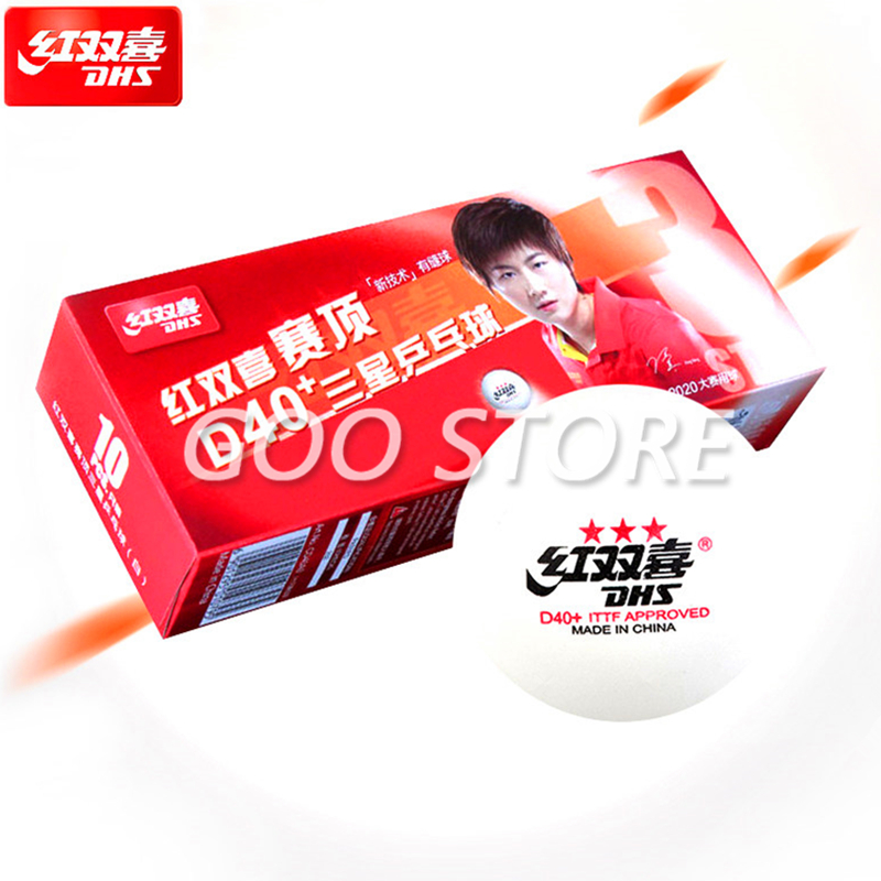 Table Tennis Video Game - DHS 3-Star D40 + ลูกปิงปอง 3