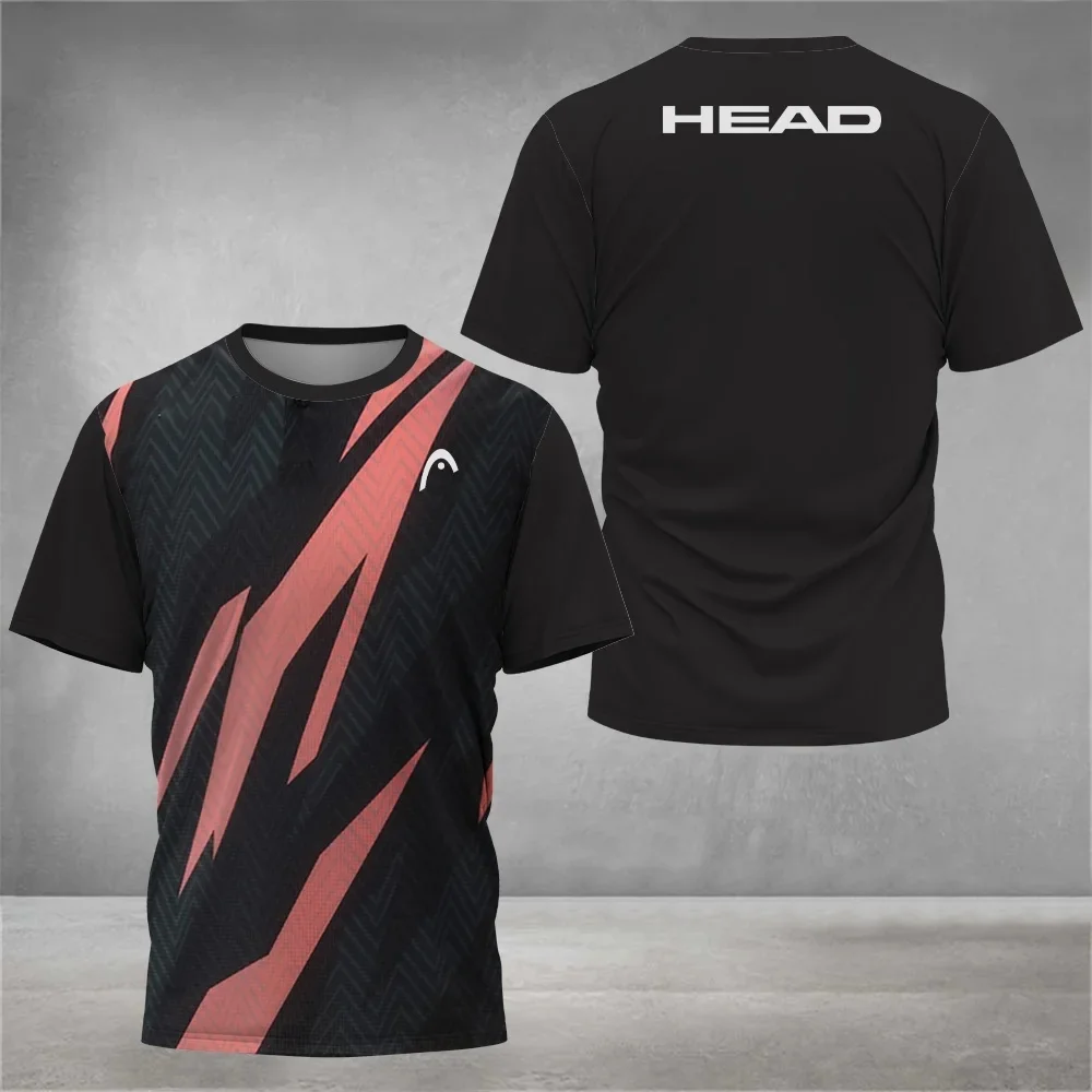 Table Tennis Zhang Jike - ฤดูร้อนระบายอากาศได้ดีเสื้อยืดบุรุษกลางแจ้งแบดมินตันเทเบิลเทนนิสเจอร์ซีย์โอคอแขนสั้นหลวมเสื้อผ้าปีนเขาใหม่