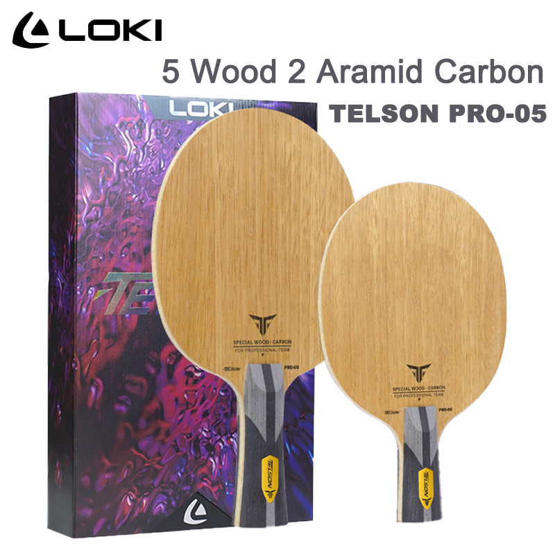 Table Tennis Pro - ไม้ปิงปอง LOKI TELSON PRO-05 รุ่น 5