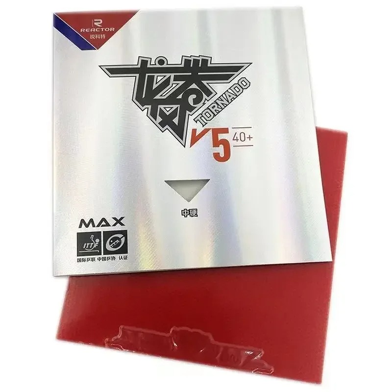 Table Tennis Games - ยางปิงปองรีแอคเตอร์ ทอร์นาโด วี 5 สติ๊กี้ ลูป