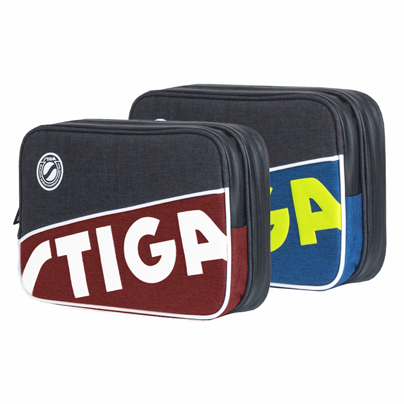 Table Tennis Backhand - STIGA ตารางไม้เทนนิสกระเป๋าใหม่ Double Layer สแควร์รอบสําหรับการฝึกอบรม Professional