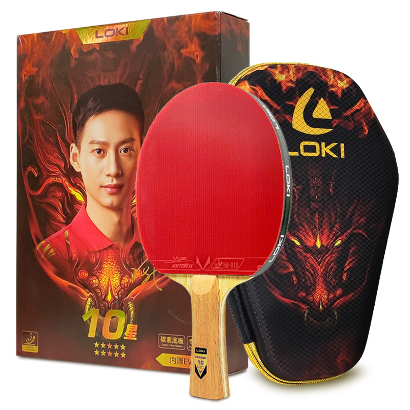 Table Tennis Zhang Jike - Original LOKI ตารางไม้เทนนิส Dragon Series Ping