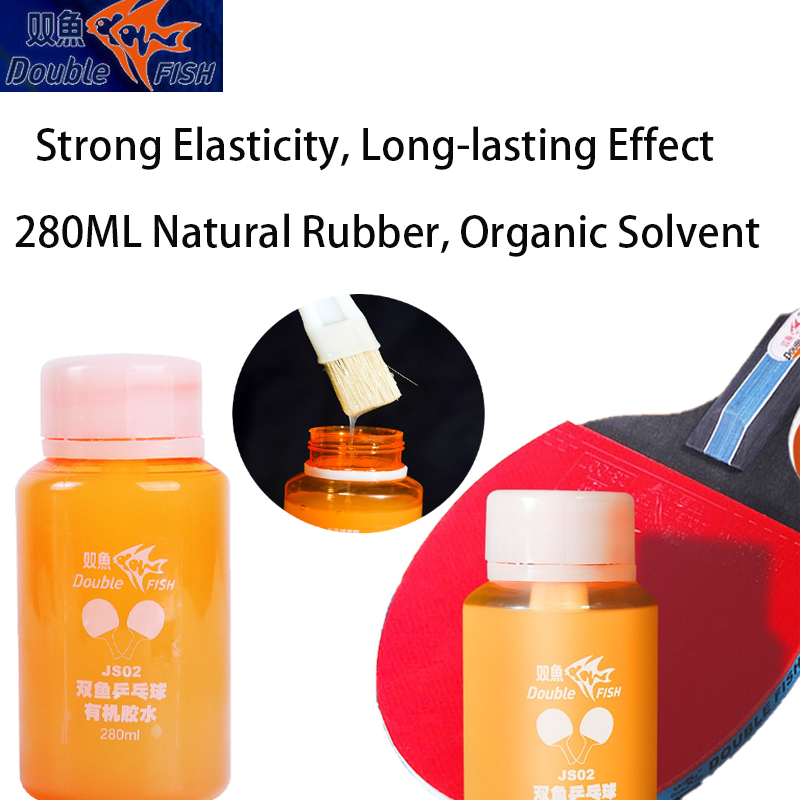 Rubber Booster Speed - กาวติดยางปิงปอง DOUBLE FISH 280 มล. กาวออร์แกนิคสำหรับมืออาชีพ