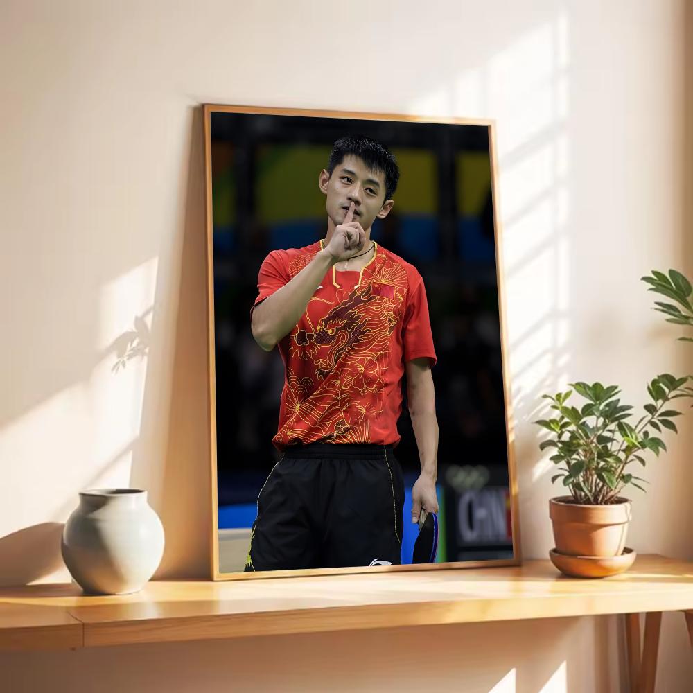เทเบิลเทนนิสจาง จี๋เค่อโปสเตอร - Table Tennis Zhang Jike บทวิจารณ์และราคา