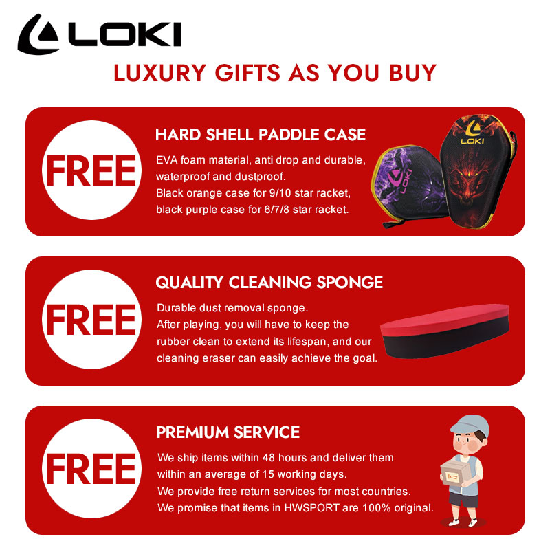 LOKI DRAGON 10 STAR ตารางไม้เท - Table Tennis Zhang Jike บทวิจารณ์และราคา