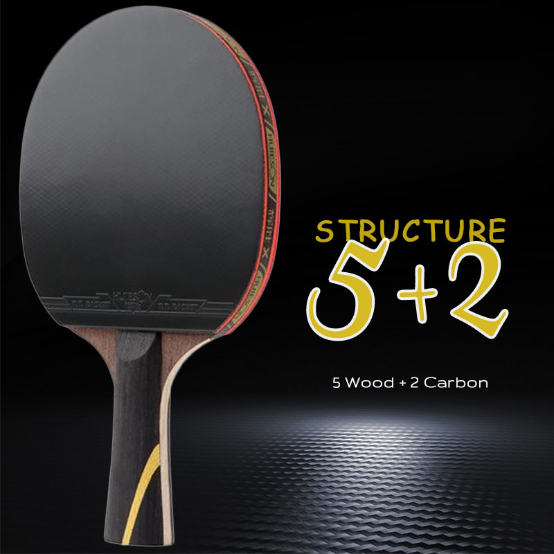 Huieson 5/6 ดาวไม้ปิงปองคาร์บอ - Table Tennis Backhand บทวิจารณ์และราคา