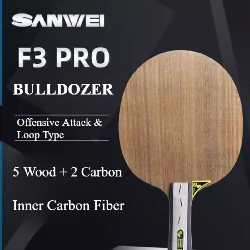 ไม้ปิงปอง SANWEI F3 PRO BULLDO - Table Tennis Pro บทวิจารณ์และราคา
