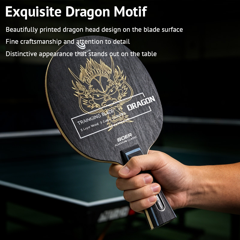 ไม้ปิงปอง BOER DRAGON รุ่น 5 ไ - Table Tennis Zhang Jike บทวิจารณ์และราคา