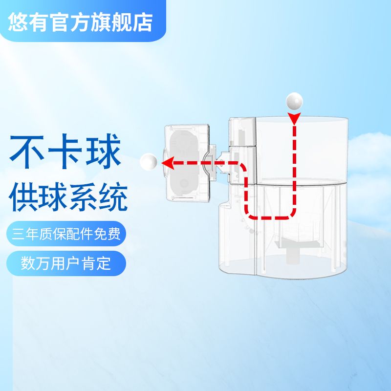 เครื่องยิงลูกปิงปองอัตโนมัติ S - Table Tennis Ball บทวิจารณ์และราคา
