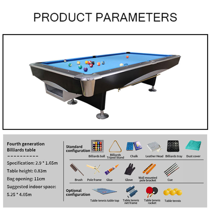 โต๊ะบิลเลียดแฟนซี 9 ฟุต รุ่นโม - Table Tennis Ball บทวิจารณ์และราคา