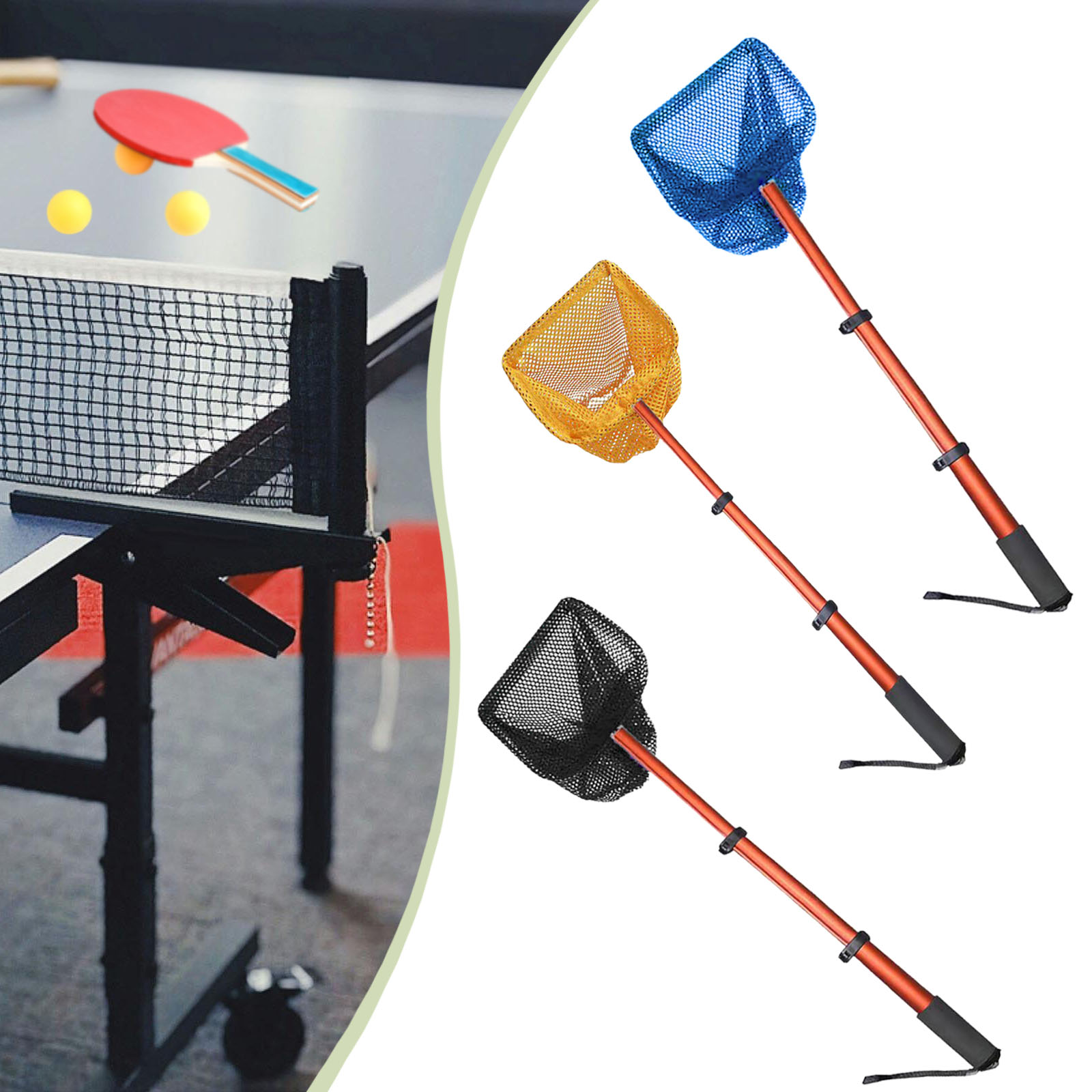 ตาข่ายเก็บลูกปิงปอง 1 ชิ้น พร้ - Table Tennis Online บทวิจารณ์และราคา