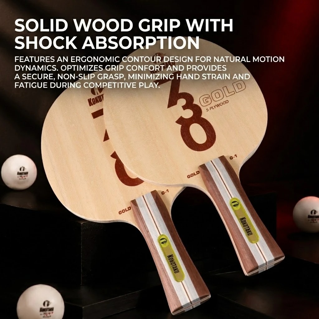 ไม้ปิงปอง Kokutaku รุ่น FL 730 - Table Tennis Games บทวิจารณ์และราคา