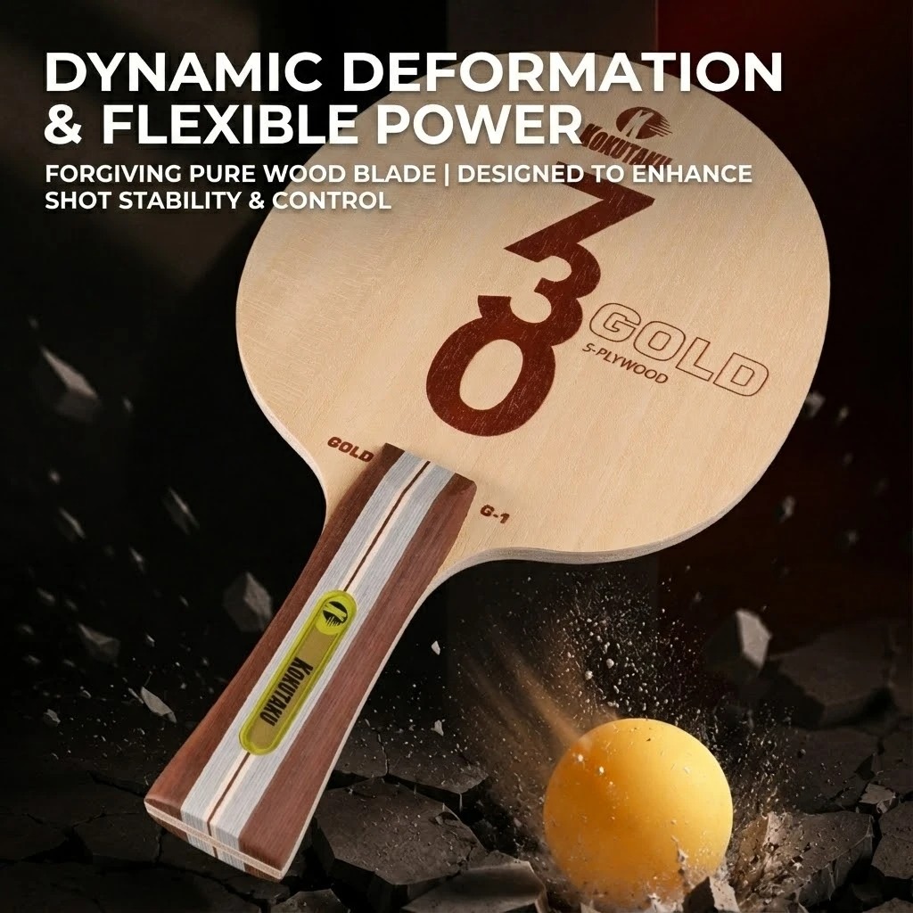 ไม้ปิงปอง Kokutaku รุ่น FL 730 - Table Tennis Games บทวิจารณ์และราคา