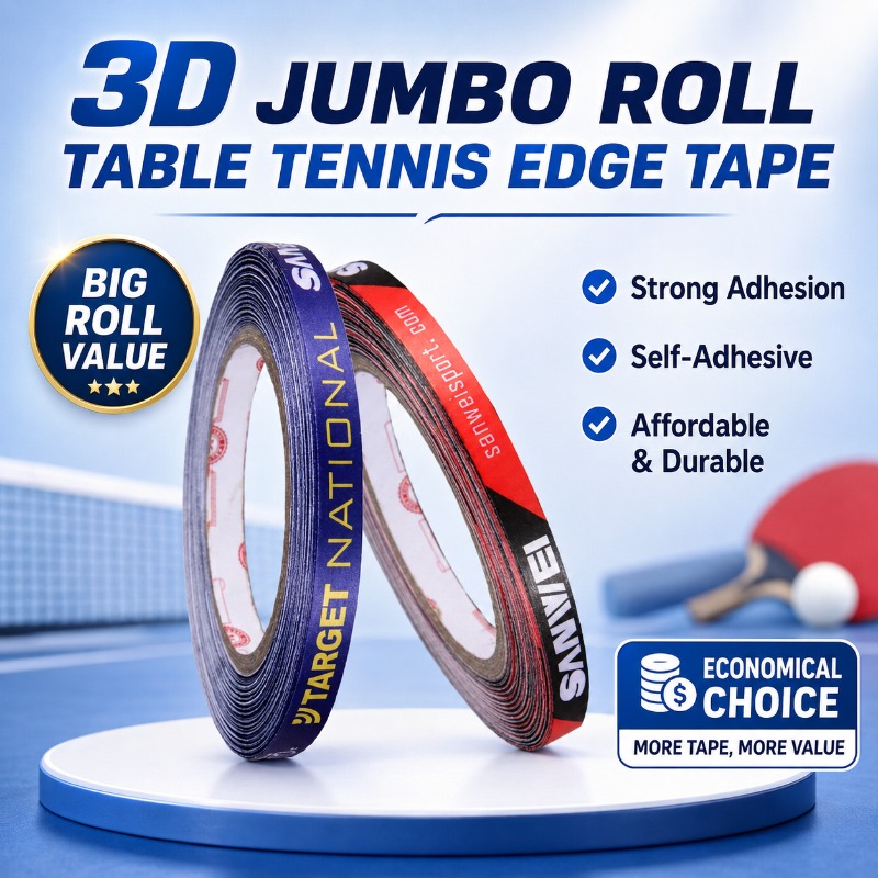 เทปขอบไม้ปิงปอง Sanwei แท้ ขนา - Table Tennis Film บทวิจารณ์และราคา