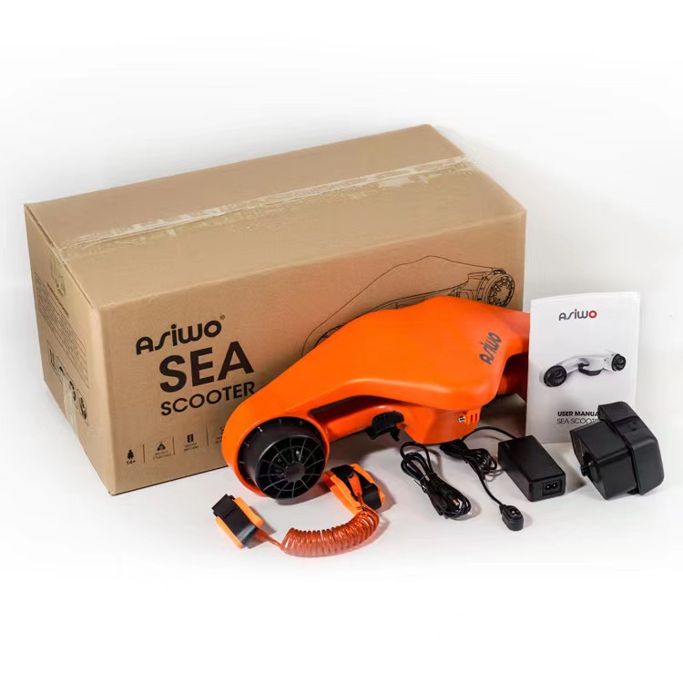สกู๊ตเตอร์น้ำไฟฟ้าแบบสองความเร - Rubber Booster Speed บทวิจารณ์และราคา
