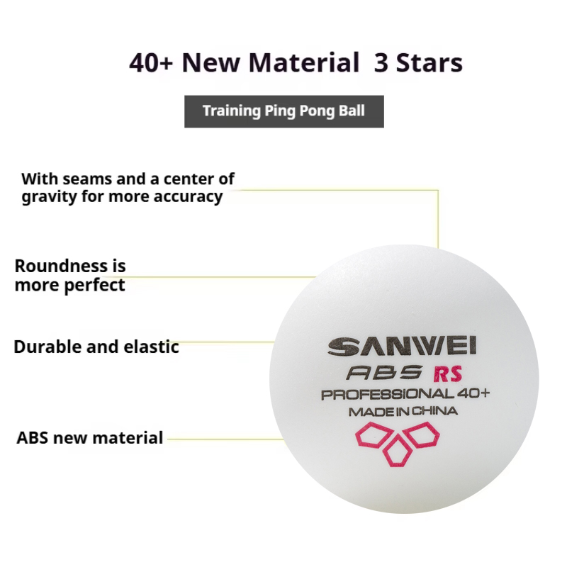 ลูกปิงปอง SANWEI RS40+ 3 ดาว ผ - Table Tennis Video Game บทวิจารณ์และราคา