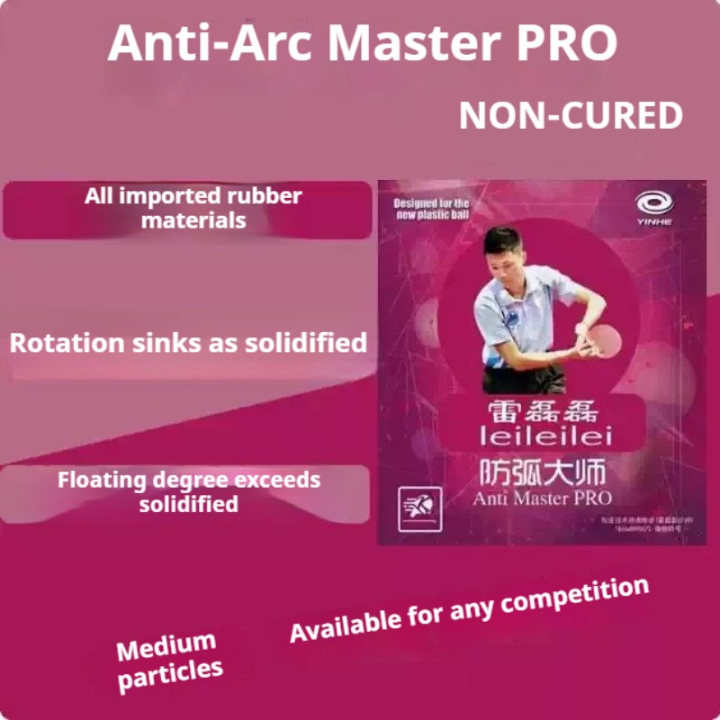 ยางปิงปอง YINHE Anti Master PR - Table Tennis Pro บทวิจารณ์และราคา