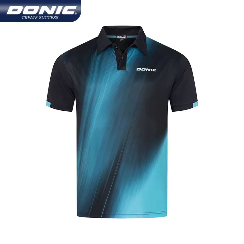 DONIC เสื้อปิงปองคอกลมแขนสั้นเ - Table Tennis Zhang Jike บทวิจารณ์และราคา