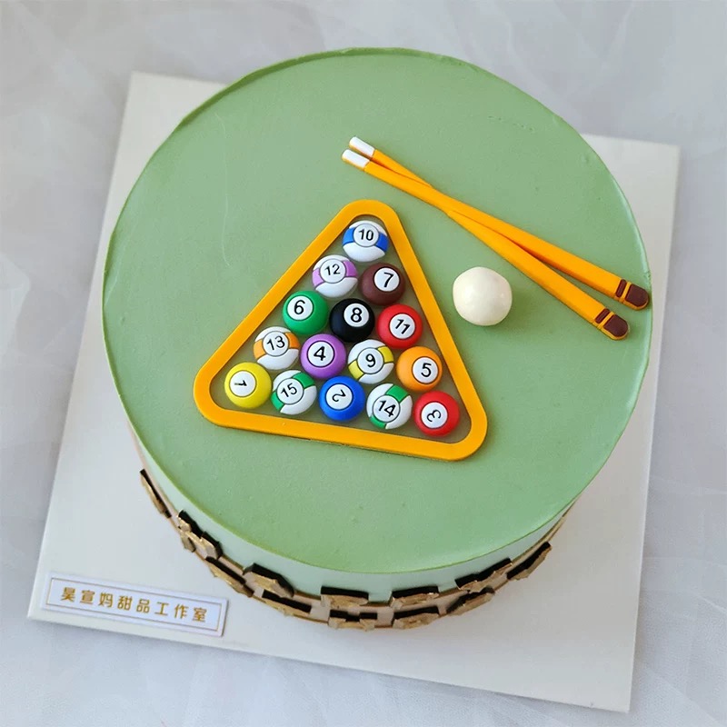 เค้กบิลเลียดวันเกิดตกแต่งสุขสั - Table Tennis Games บทวิจารณ์และราคา