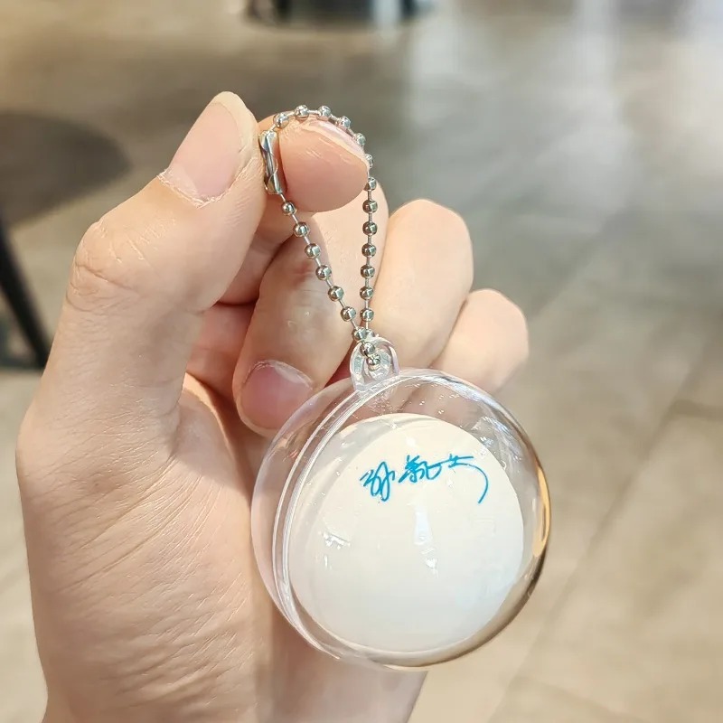 พวงกุญแจลายเซ็นนักกีฬาเทเบิลเท - Table Tennis Zhang Jike บทวิจารณ์และราคา