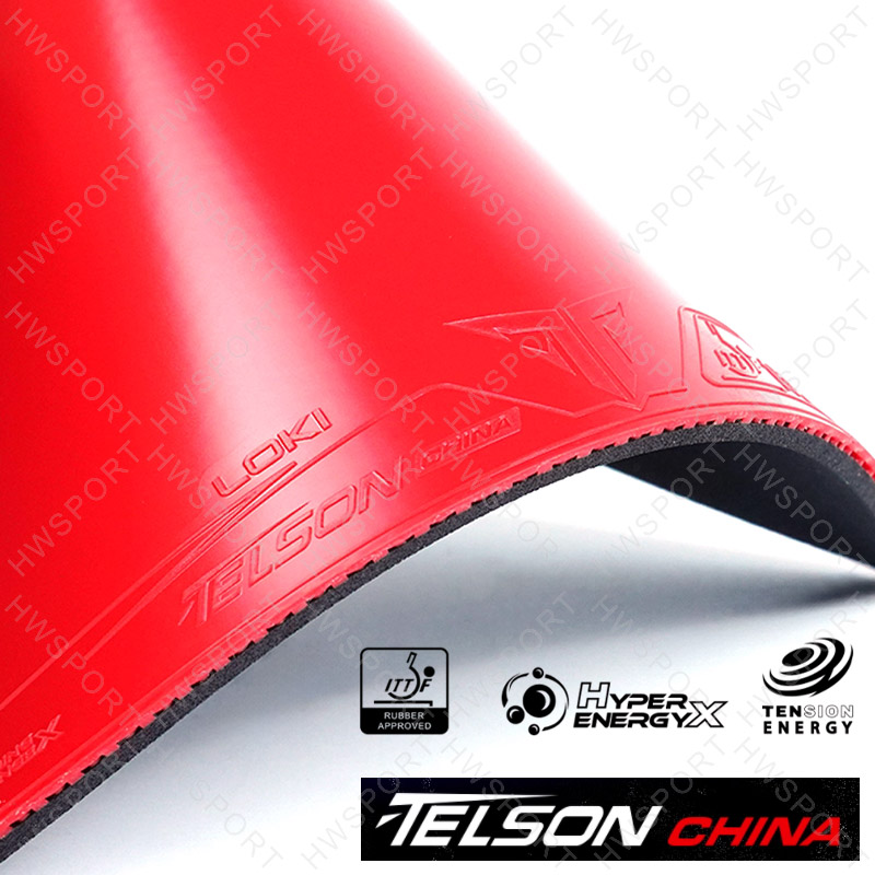 ยางปิงปอง LOKI TELSON ซีรีส์ T - Table Tennis Backhand บทวิจารณ์และราคา