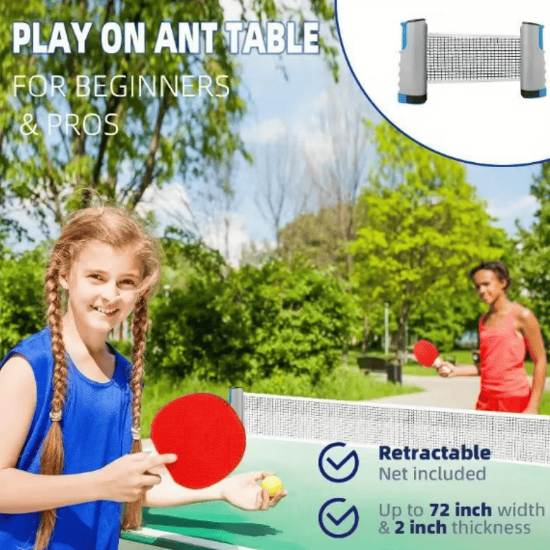 ตาข่ายปิงปองแบบพับได้ 1 ชิ้น/ช - Table Tennis Online บทวิจารณ์และราคา
