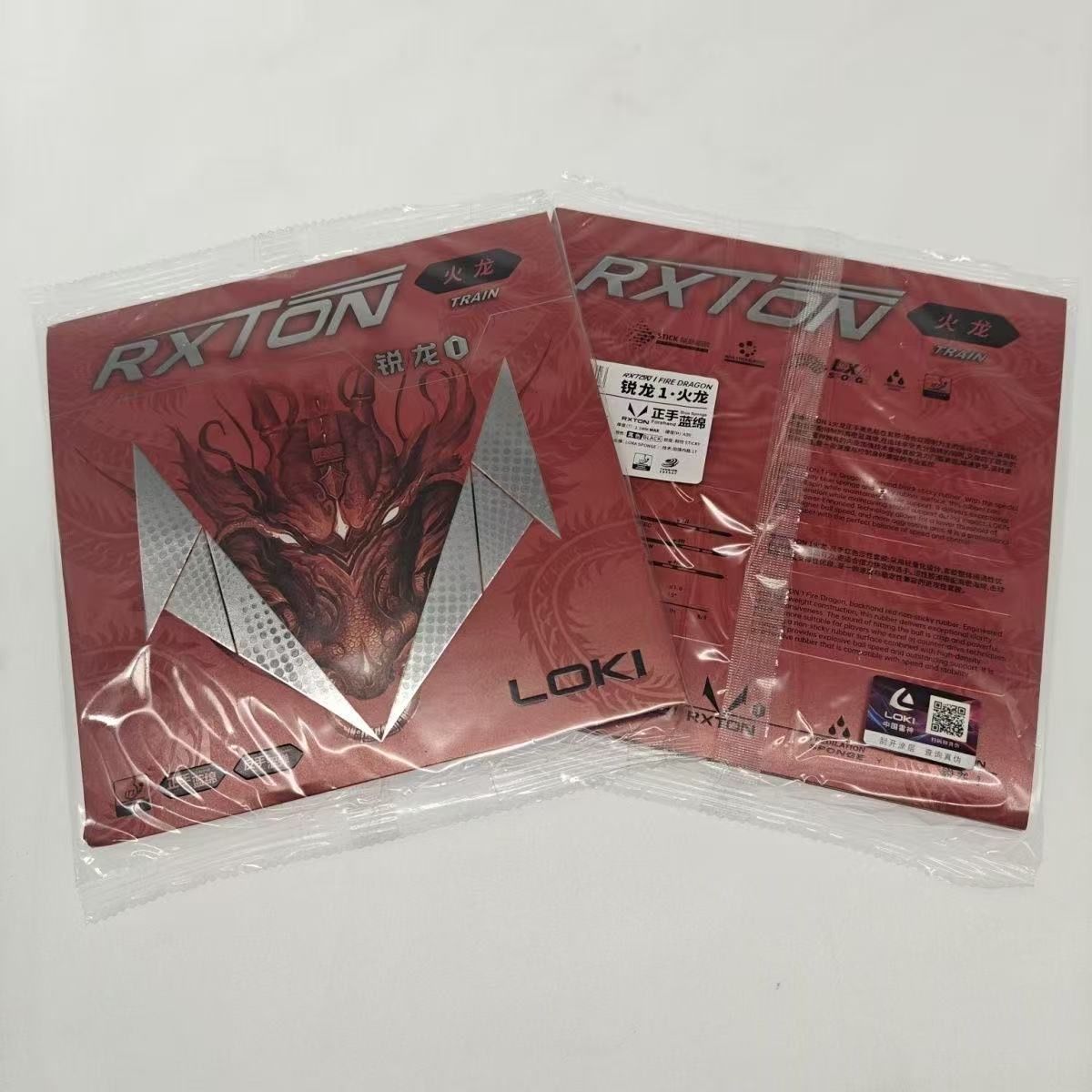 LOKI RXTON 1 FIRE DRAGON ชุดไม - Table Tennis Zhang Jike บทวิจารณ์และราคา