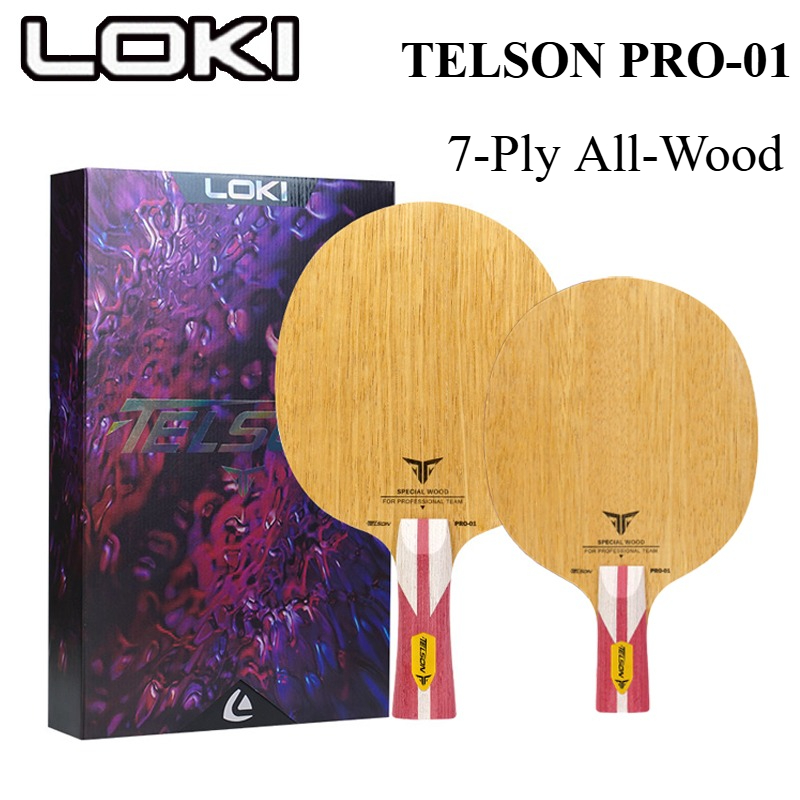 ใหม่ LOKI TELSON PRO-01 ไม้ปิง - Table Tennis Pro บทวิจารณ์และราคา