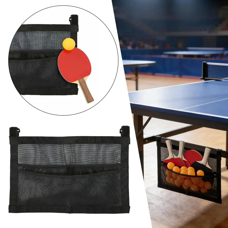 ที่เก็บลูกปิงปองแบบตาข่ายใหม่  - Table Tennis Backhand บทวิจารณ์และราคา